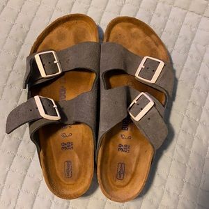 Gray Birkenstock’s